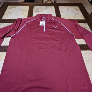 XXL Puma Quarter Zip - Red